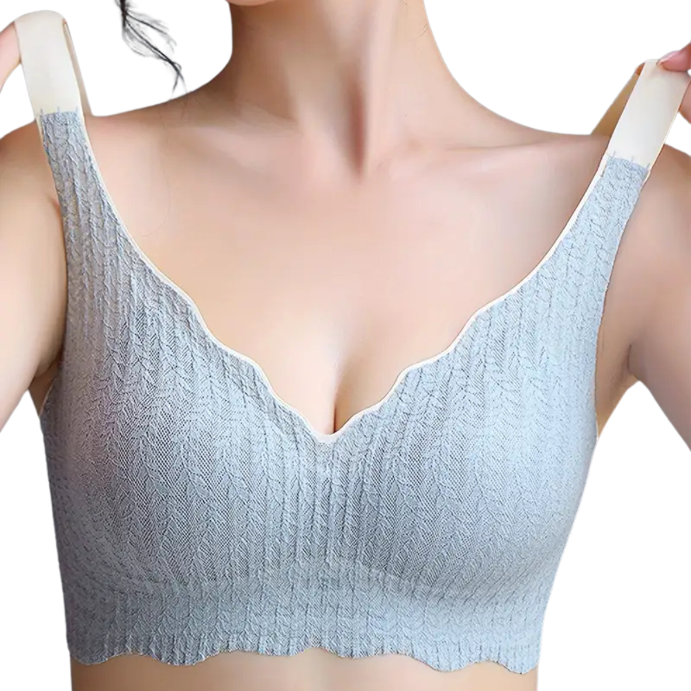 Magic Seamless Two-Tone Wire Free Bra