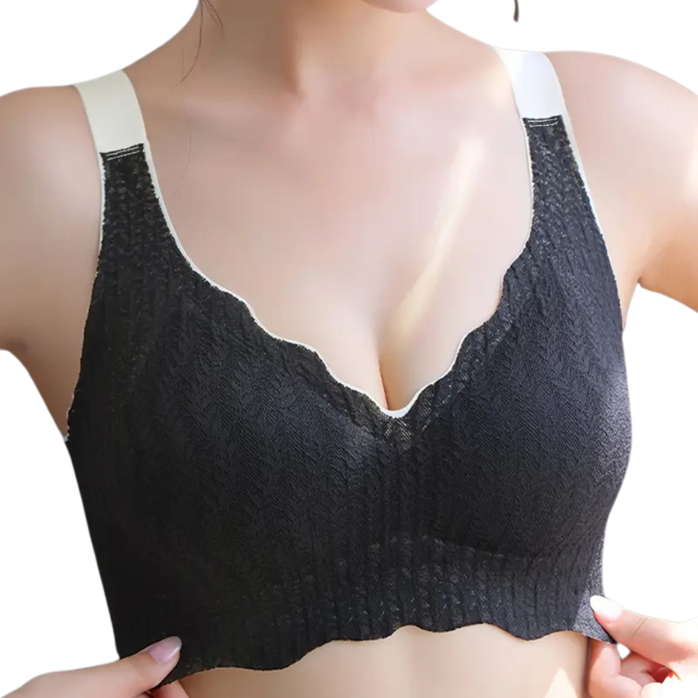 Magic Seamless Two-Tone Wire Free Bra