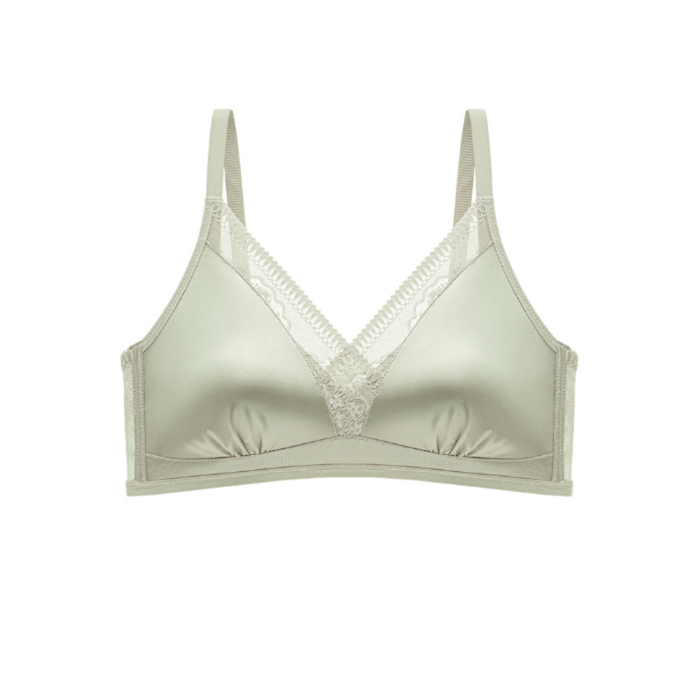 Magic Seamless Lace Silk Push-Up Bra