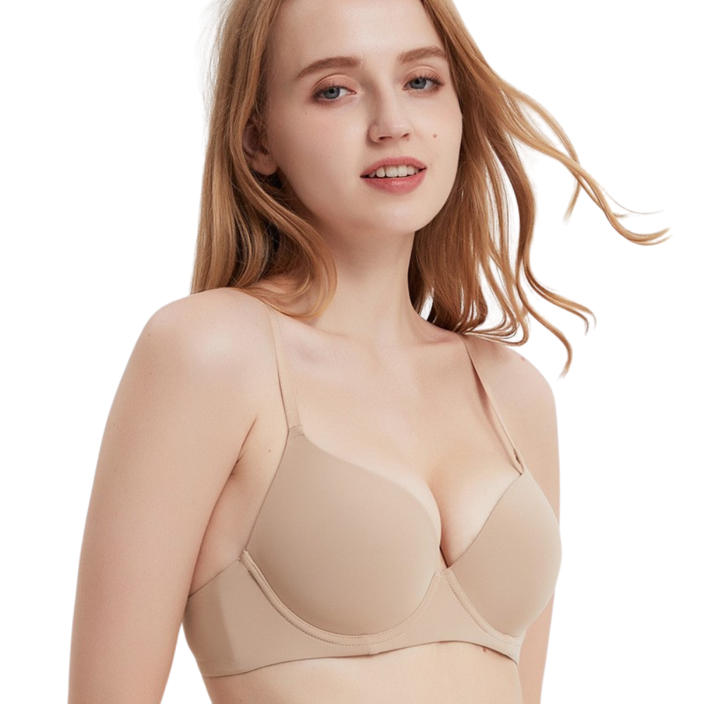 Magic Seamless Comfort Underwire Push-Up Demi Bra