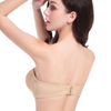 Magic Seamless Convertible Strapless Push-Up Demi Bra