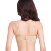 Magic Seamless Convertible Strapless Push-Up Demi Bra