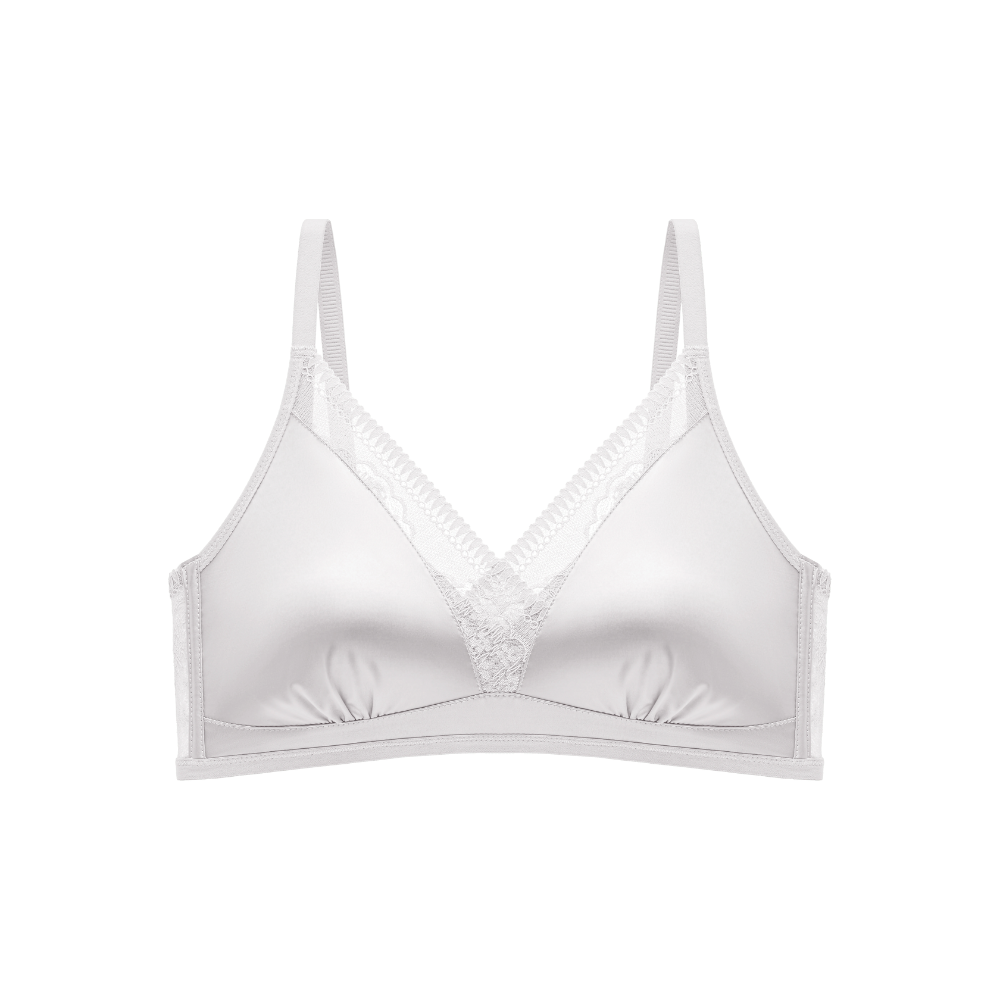 Magic Seamless Lace Silk Push-Up Bra