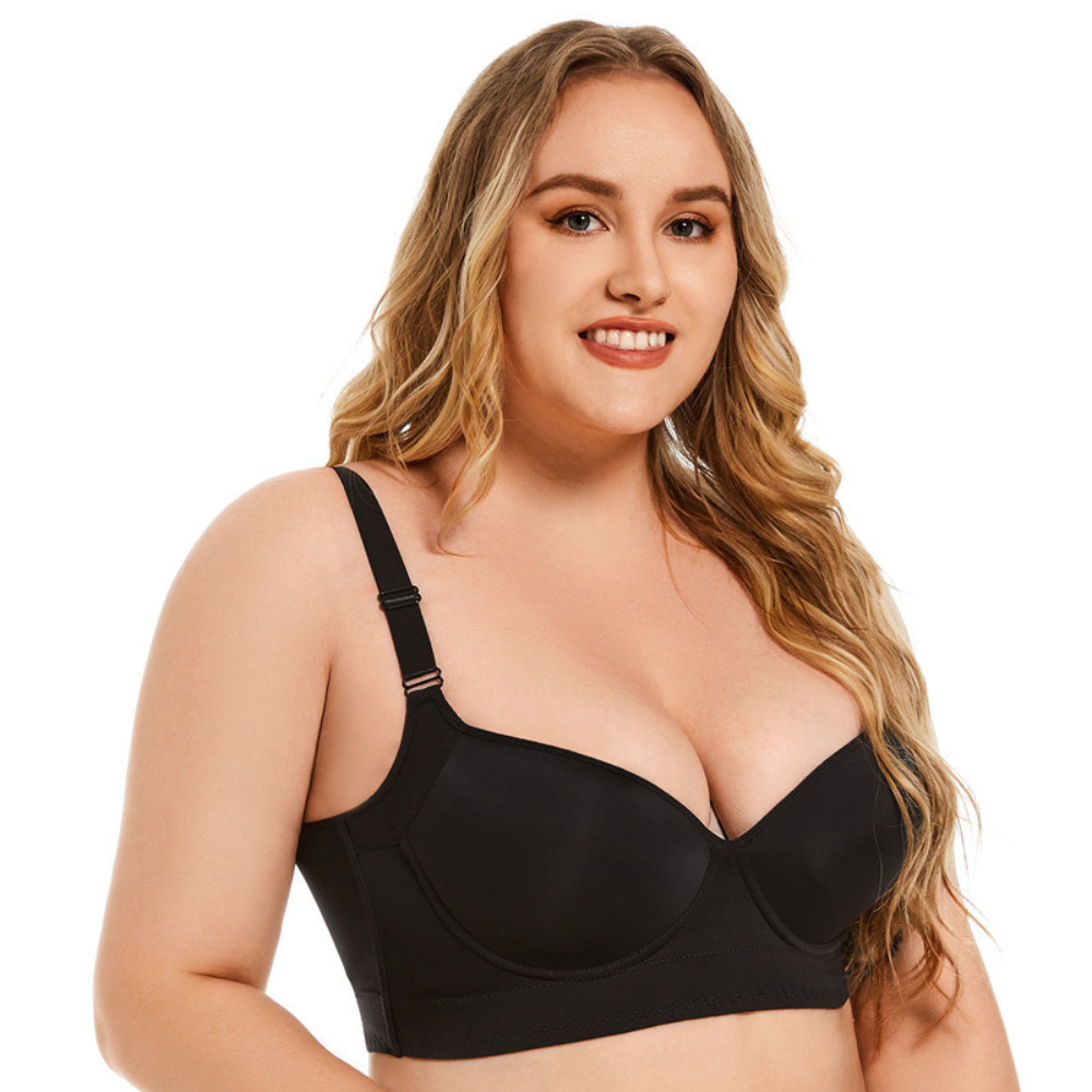 Magic Back Smoothing Push-Up Bra | Full Bust Lifted, Confidence Boosted