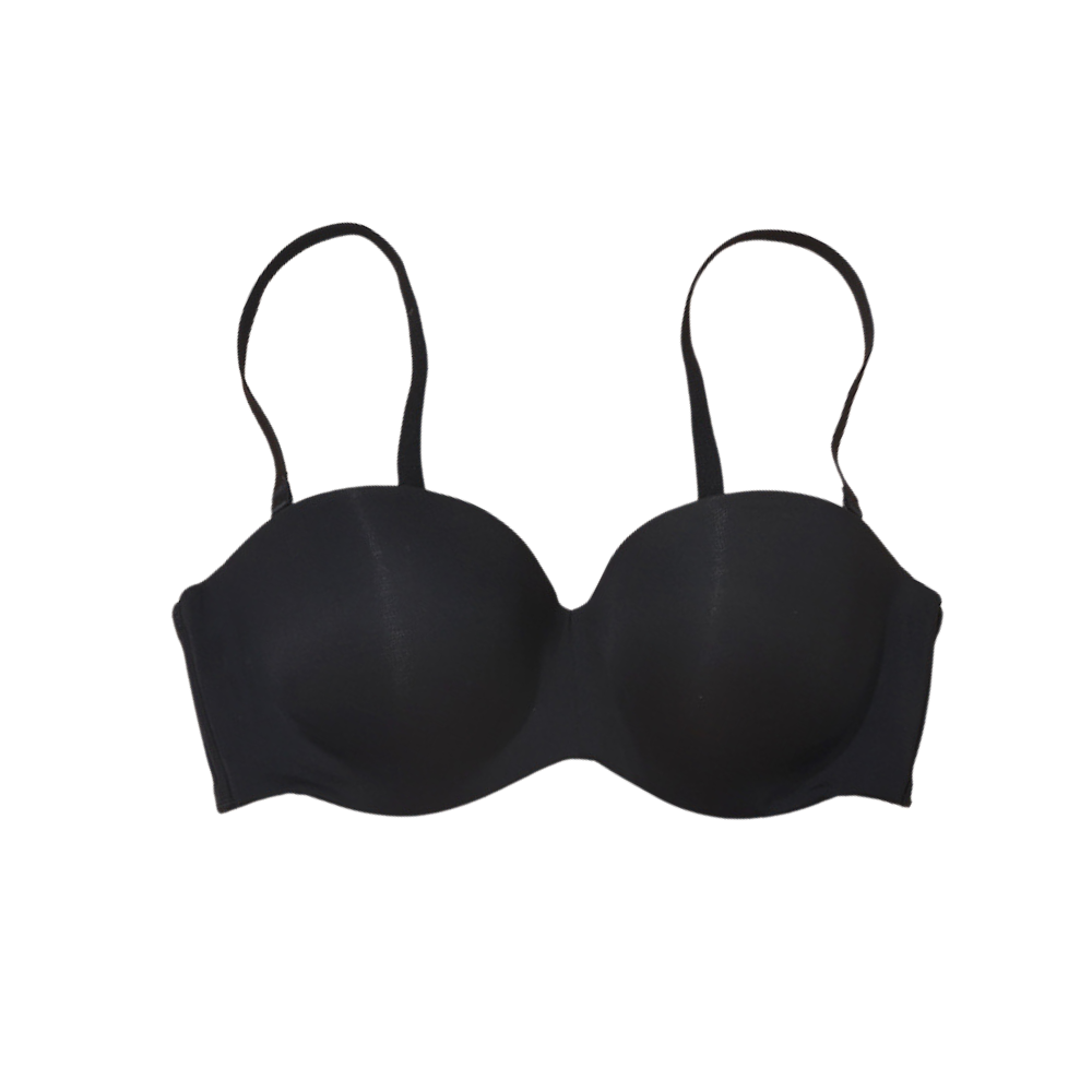 Magic Seamless Convertible Strapless Push-Up Demi Bra