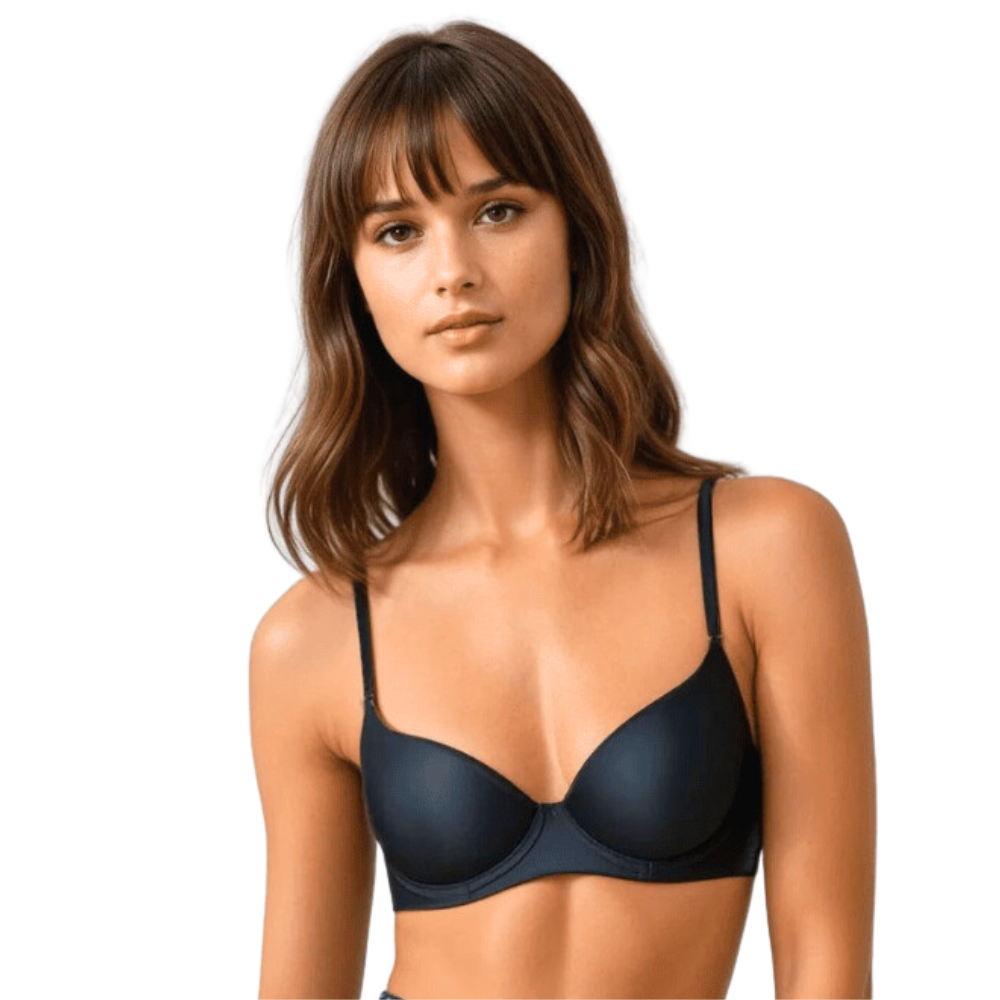 Magic Seamless Comfort Underwire Push-Up Demi Bra