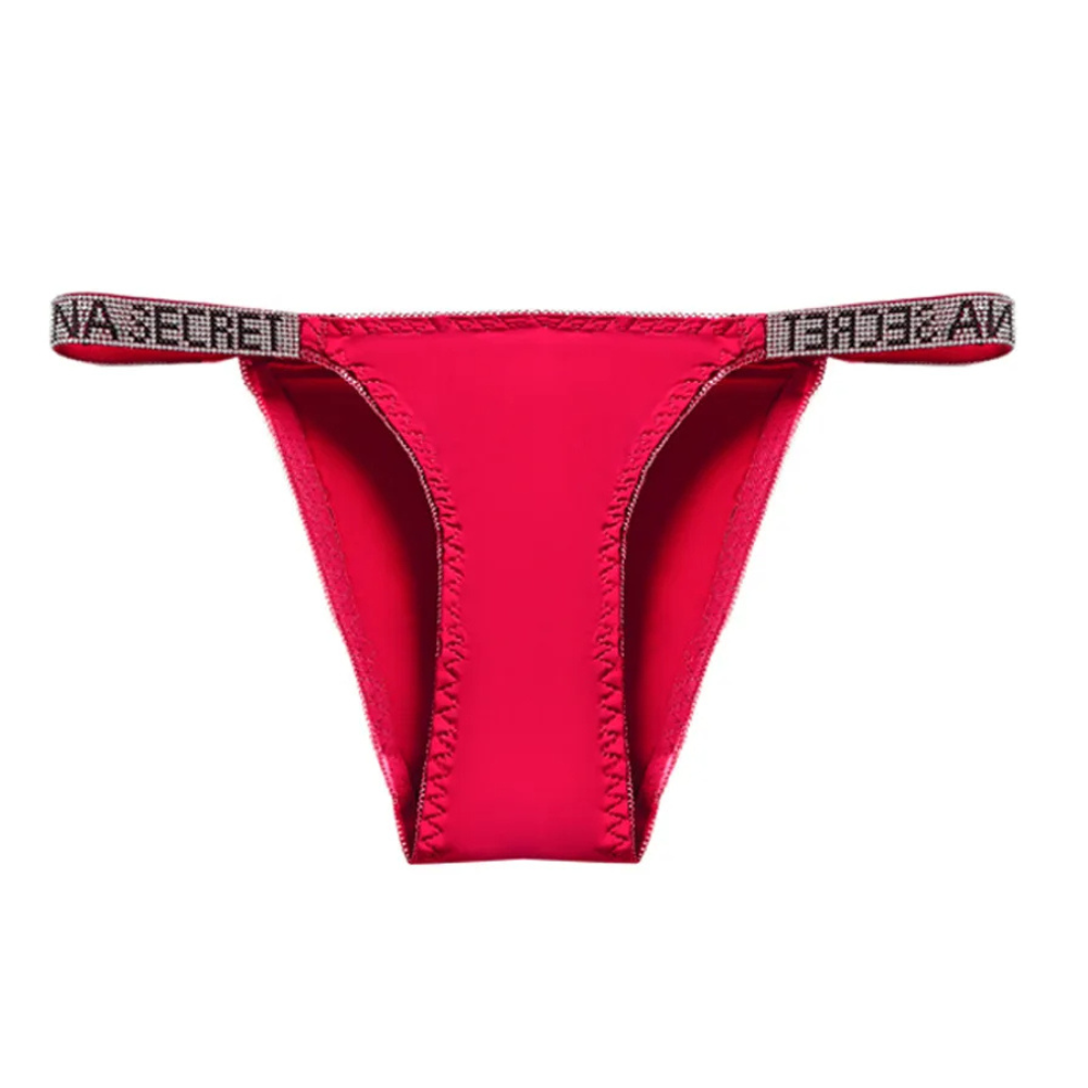 Magic Rhinestone Low-Waist Thong Panties