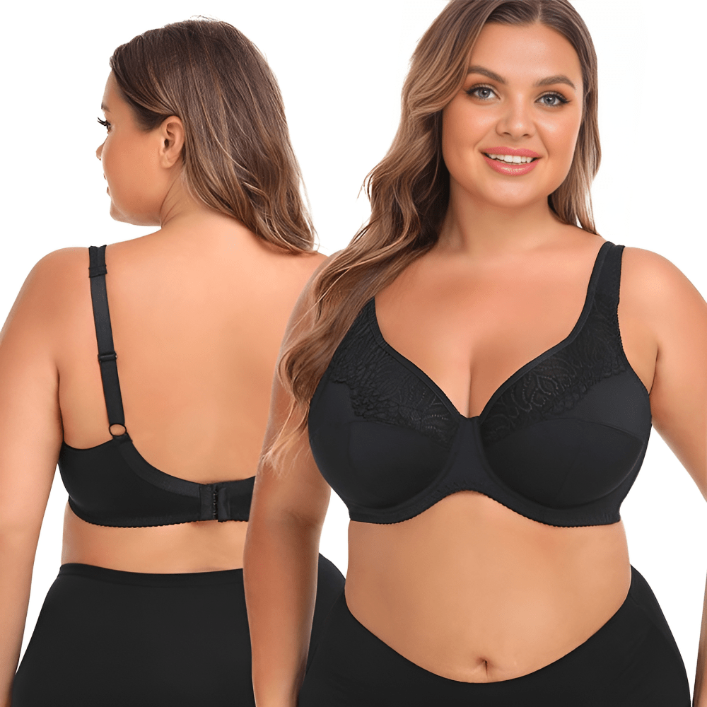 Magic Breathable Full Coverage Support Lift Lace Bra