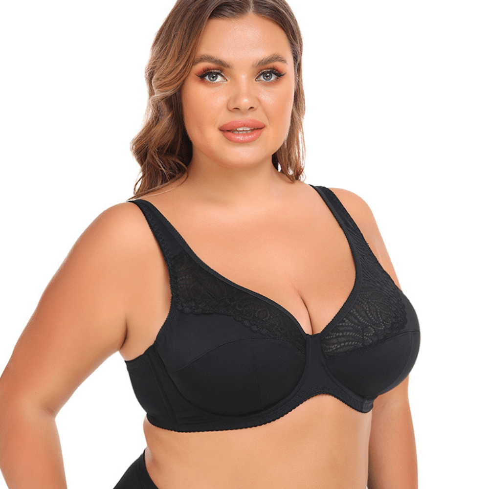 Magic Breathable Full Coverage Support Lift Lace Bra