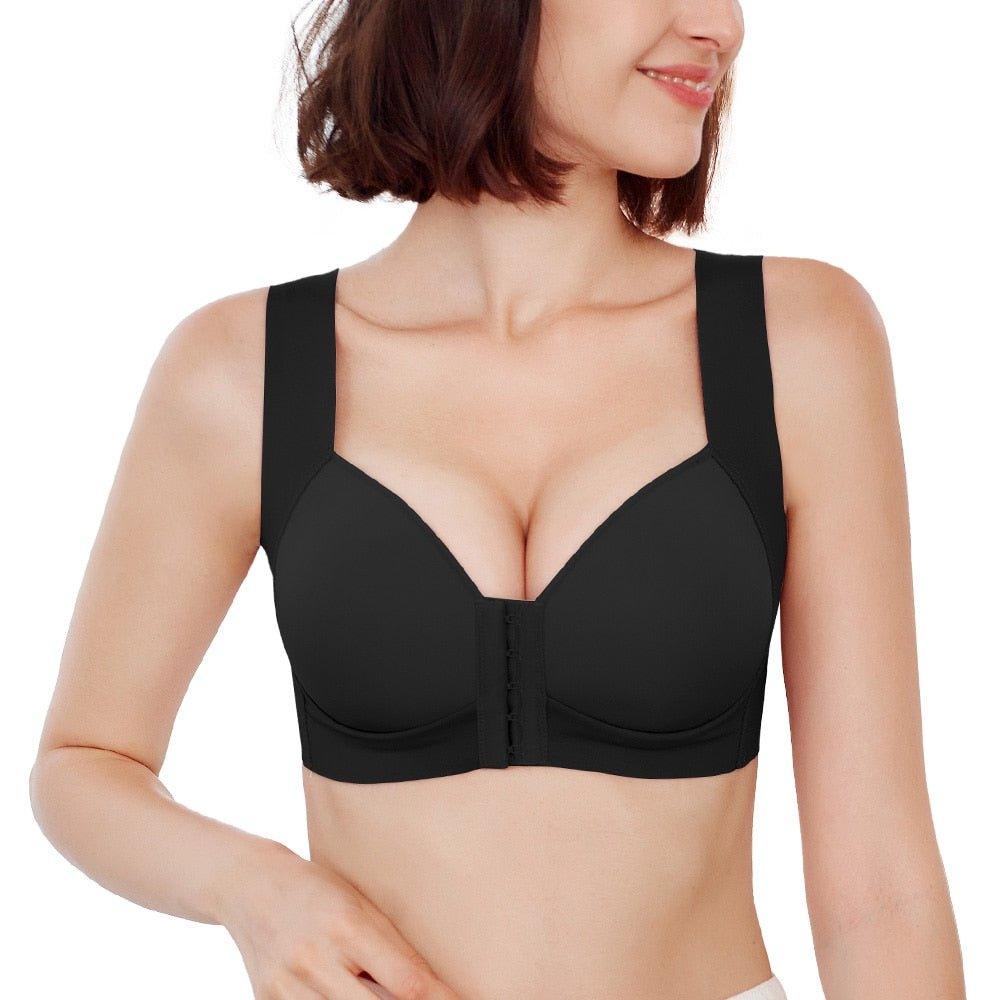 Meichang Bras for Women No Wire Push Up T-shirt Bras Seamless