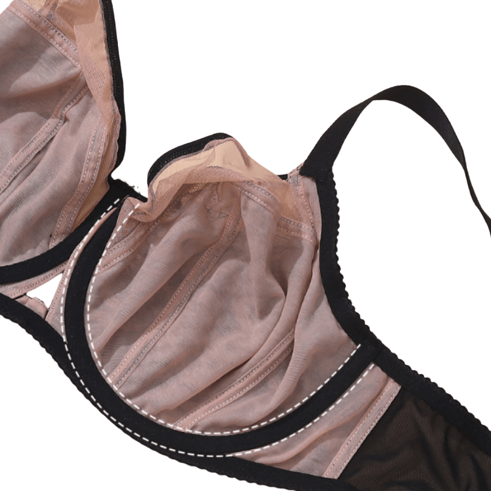 Magic Ultra Thin Full Coverage Lace Underwire Plus Size Bra