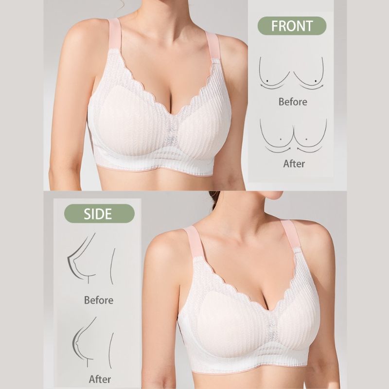 Magic Seamless Two Tone Wirefree Bra - Magic Bra