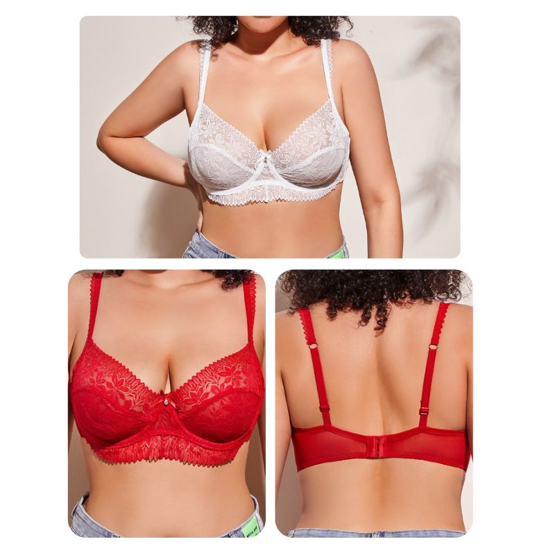 Magic Ultra Thin Lace Full Cup Bra - Magic Bra